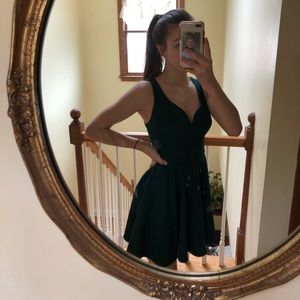 B Darlin Green Semi-Formal dress